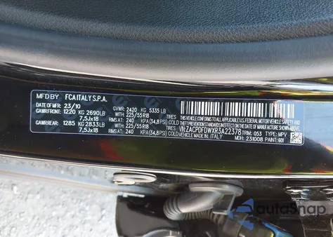 2024 Dodge Hornet R/T Plus Eawd z USA, uszkodzony, nr VIN ZACPDFDWXR3A22378